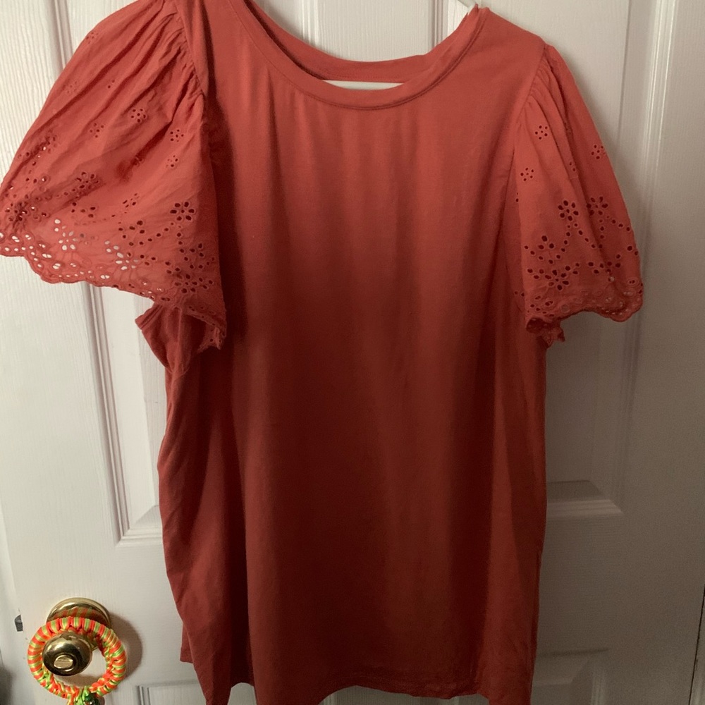 Ava & Viv Orange Top